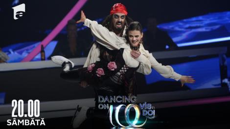Dancing on Ice - Vis în doi, 19 martie 2022. Cum a dansat pe gheață perechea Cosmin Natanticu - Maria Andreea Coroamă