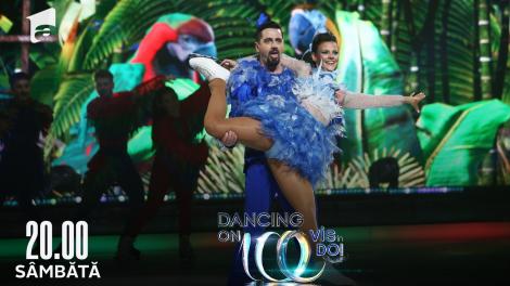Dancing on Ice - Vis în doi, 2 aprilie 2022. Cum a dansat pe gheață perechea Cosmin Natanticu și Maria Andreea Coroamă