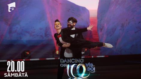 Dancing on Ice - Vis în doi, 2 aprilie 2022. Cum a dansat pe gheață perechea Oase și Andreea Ureche