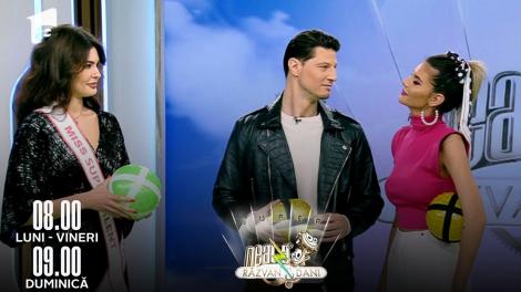 Super Neatza, 8 aprilie 2022. Jocul ”X și 0 cu mingi cu arici”, cu Alexandra Stroe și Nick Casciaro