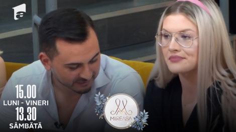 Gala Mireasa sezonul 5, 9 aprilie 2022. Sabrina îl evită pe Andrei!