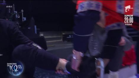 Dancing on Ice - Vis în doi, 9 aprilie 2022. Oase și Andreea Ureche, repetiții: Un pic mai bine!