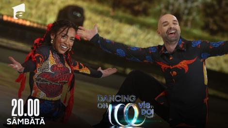 Dancing on Ice - Vis în doi, 9 aprilie 2022. Ruby și Zsolt Kerekes, super show pe gheață pe melodia Loredanei