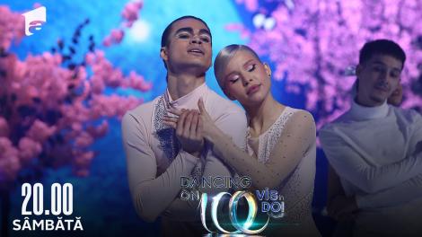 Dancing on Ice - Vis în doi, 9 aprilie 2022. Carmen Grebenișan și Lilian Brînzari, show pe melodia trupei Holograf