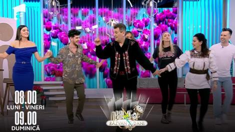 Neatza de Weekend, 10 aprilie 2022. Nea Marin te învață dansul "Alunelu, hai la joc"