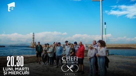 Chefi fără limite, 11 aprilie 2022. Misiuni dificile pentru chefi și concurenți în prima zi din Creta!