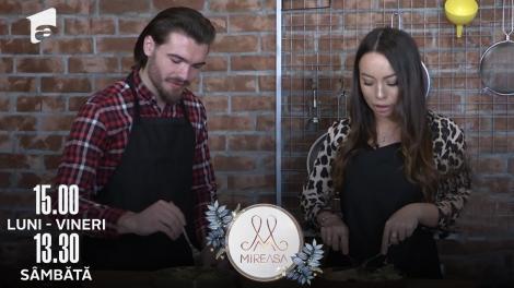 Mireasa Sezonul 5, 14 aprilie 2022. Adrian și Larisa, Chefi fără limite. Ce au preparat cei doi