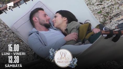 Mireasa Sezonul 5, 14 aprilie 2022. Aron și Elena s-au sărutat pentru prima oară!