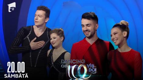 Dancing on Ice - Vis în doi, 16 aprilie 2022. Jean Gavril - Ana Maria Ion și Sore - Grațiano Dinu, jurizare proba de dans pe gheață în pereche