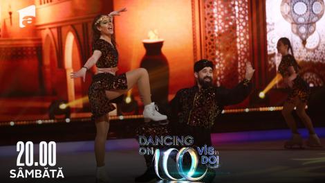 Dancing on Ice - Vis în doi, 16 aprilie 2022. Cum a dansat pe gheață perechea Oase - Andreea Ureche