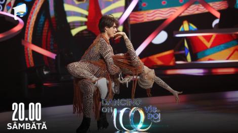 Dancing on Ice - Vis în doi, 16 aprilie 2022. Cum a dansat pe gheață perechea Carmen Grebenișan - Lilian Brînzari