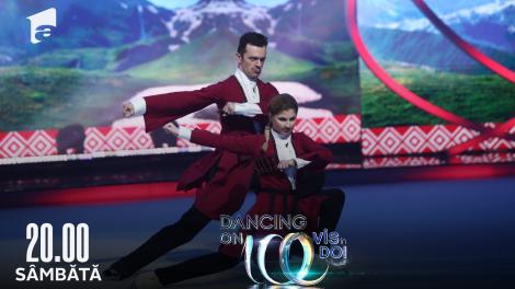 Dancing on Ice - Vis în doi, 16 aprilie 2022. Cum a dansat pe gheață perechea Jean Gavril - Ana Maria Ion