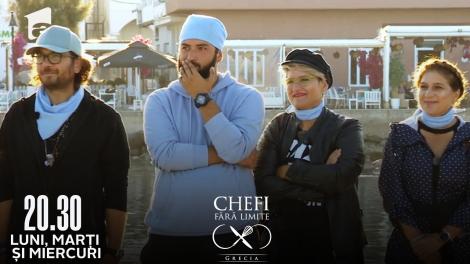 Chefi fără limite, 19 aprilie 2022. Ce probe au primit concurenții în a doua zi la Naxos