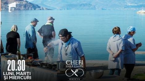 Chefi fără limite, 20 aprilie 2022. Ultima zi din Naxos a venit cu două probe inedite și deloc ușoare