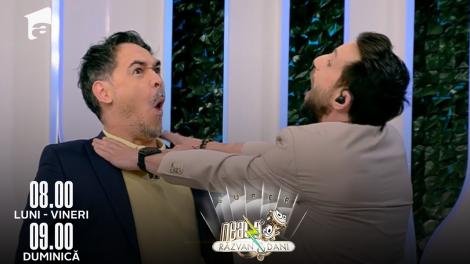 Super Neatza, 20 aprilie 2022. Moment amuzant! Răzvan Simion și Dani Oțil parodiază celebra scenă din filmul Chariots of Fire