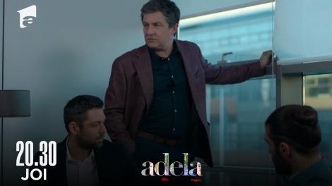 Adela sezonul 3, episodul 25, 21 aprilie 2022. Adi îi dezvăluie lui Lucian planul lui Paul: ”Vrea să falimenteze televiziunea!”