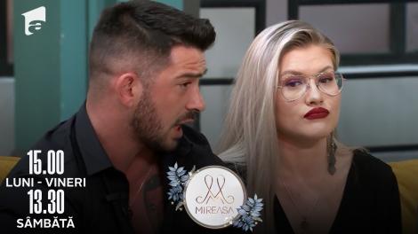 Mireasa Sezonul 5, 22 aprilie 2022. Tensiuni între Sabrina și Perneș: Nu înțeleg la ce se referă!