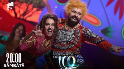 Finala Dancing on Ice - Vis în doi, 23 aprilie 2022. Reprezentația perechii Oase și Andreea Ureche la proba de musical