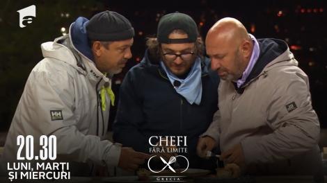 Chefi fără limite, 25 aprilie 2022. . Cum arată farfuriile concurenților care au intrat la proba de gătit! Chefi greci și manageri de restaurant le-au jurizat preparatele