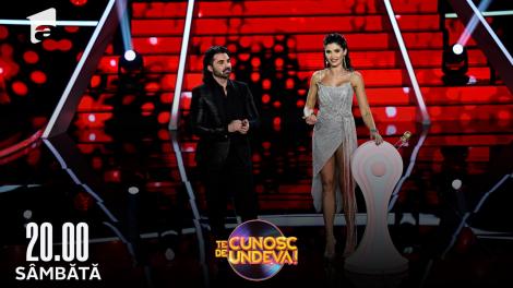 Te cunosc de undeva Sezonul 17, 30 aprilie 2022. Ruleta Te cunosc de undeva! Vezi în ce personaje se vor transforma vedetele