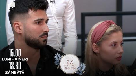 Mireasa Sezonul 5, 3 mai 2022. Giovana și Sese, reproșuri reciproce: Nu-mi pasă ce faci!