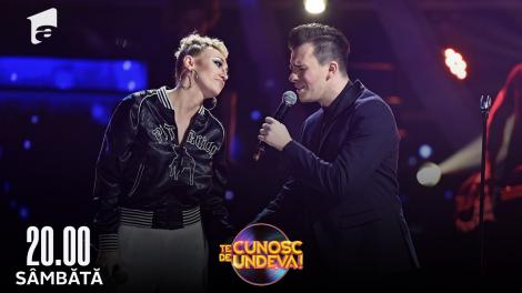 Te cunosc de undeva Sezonul 17, 7 mai 2022. Ilona Brezoianu și Florin Ristei se transformă în P!nk și Sam Smith