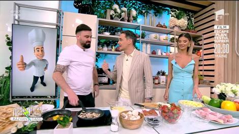 Super Neatza, 12 mai 2022. Ce rețete ne propune Cătălin Rizea: Pulpe de pui cu cartofi la cuptor