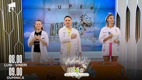 Super Neatza, 13 mai 2022. Andreea Stoica, coordonator Fun Science, un nou super experiment!