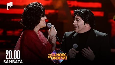 Te cunosc de undeva Sezonul 17, 14 mai 2022. Romică Țociu și Carmen Chindriș s-au transformat în Nino D'Angelo - Senza giacca e cravatta