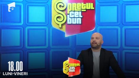 Preţul cel bun sezonul 2, 17 mai 2022. Alexandru a câștigat un televizor și o friteuză
