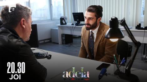 Adela sezonul 3, episodul 33, 19 mai 2022. Procurorul Lascu îl audiază pe Lucian în cazul dispariției copilului Adelei