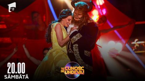 Te cunosc de undeva Sezonul 17, 21 mai 2022. Ilona și Florin Ristei s-au transformat în Ariana Grande & John Legend - Beauty and the beast