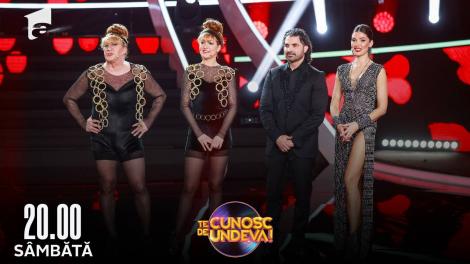 Te cunosc de undeva Sezonul 17, 21 mai 2022. Jurizare Romică Țociu și Carmen Chindriș