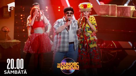 Te cunosc de undeva Sezonul 17, 21 mai 2022. Jazzy Jo și Zarug s-au transformat în Delia & Grasu XXL - Despablito