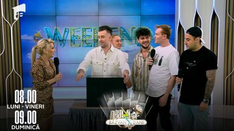 Neatza de Weekend, 22 mai 2022. Două dintre echipele de la TCDU au trecut prin provocarea cutiei cu surprize