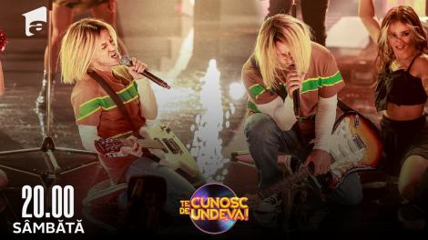 Te cunosc de undeva Sezonul 17, 28 mai 2022. Alexia Țalavutis și Dima Trofim s-au transformat în Nirvana - Smells Like Teen Spirit