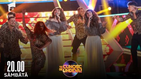 Te cunosc de undeva Sezonul 17, 28 mai 2022. Ana și Monica Odagiu s-au transformat în Carmen Chindriș & Taraful Rutenilor - Ziua-n în care tu m-ai sărutat