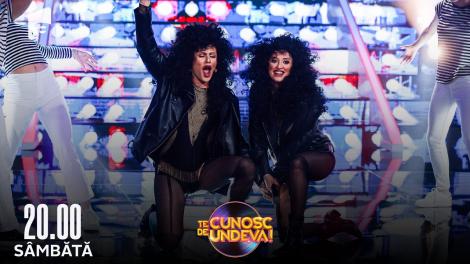 Te cunosc de undeva Sezonul 17, 28 mai 2022. Ilona și Florin Ristei s-au transformat în Cher - If I Could Turn Back Time