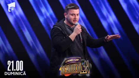 Stand-up Revolution | Sezonul 1, 29 mai 2022. Eduard Rădoiu, glume inspirate din viață lui