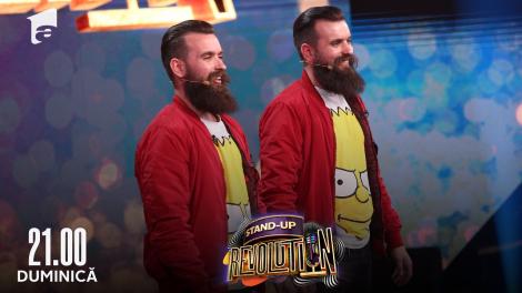 Stand-up Revolution | Sezonul 1, 29 mai 2022. George și Cosmin Tălpău, glume din ziua nunții