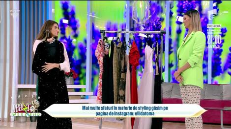 Neatza de Weekend, 29 mai 2022. Fashion Tips by Ellida Toma. Vestimentația pentru banchet