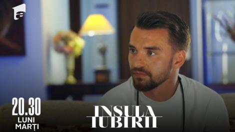 Insula Iubirii | Sezonul 6, 30 mai 2022. Sebastian a izbucnit în lacrimi. Radu Vâlcan i-a dat o veste teribilă!