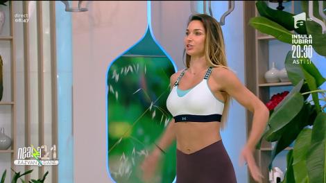 Super Neatza, 31 mai 2022. Fitness cu Diana Stejereanu: antrenament full body