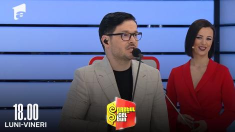 Preţul cel bun sezonul 2, 6 iunie 2022. Dragoș a câștigat un robot de aspirare, un scaun de birou, un laptop și o bicicletă fitness