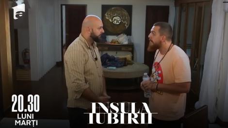 Insula Iubirii | Sezonul 6, 6 iunie 2022. Scandal de proporții între Rey și Alex: ”În fața mea tu nu ești bărbat”