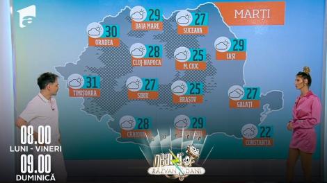 Super Neatza, 7 iunie 2022. Meteo cu Ramona Olaru: Vreme frumoasă cu mult soare în majoritatea zonelor țării