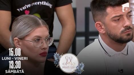 Mireasa Sezonul 5, 10 iunie 2022. Sabrina și Perneș, în prag de eliminare: Îmi doresc să rămânem!