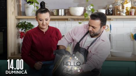 Hello Chef sezonul 3, 12 iunie 2022.  Roxana Blenche și Mihai Morar au preparat pulpă de rață confiată în stil asiatic