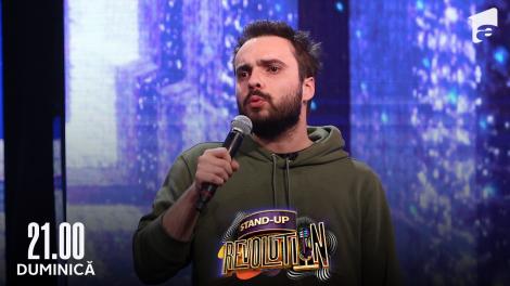 Stand-up Revolution | Sezonul 1, 12 iunie 2022. Dragoș Mitran, recunoscut de jurați prin glumele sale inconfundabile