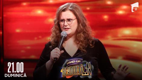 Stand-up Revolution | Sezonul 1, 12 iunie 2022. Hannah Becker a făcut senzație pe scenă cu numărul ei de comedie